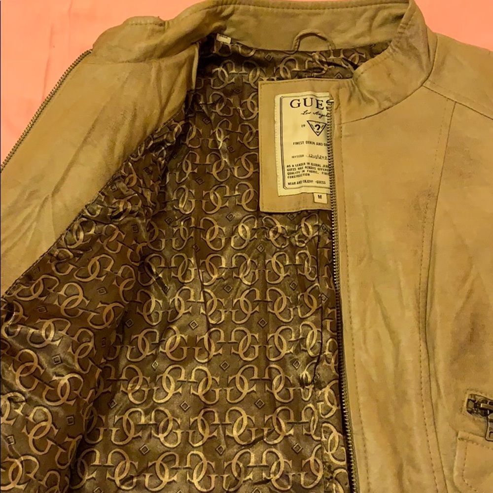 Guess Leather Jacket - image 2